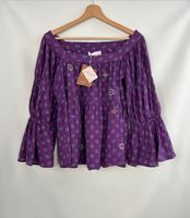 Neu Odd Molly purple print blouse Bluse mit Blumendruck Oberteil Mecklenburg-Vorpommern - Löcknitz Vorschau