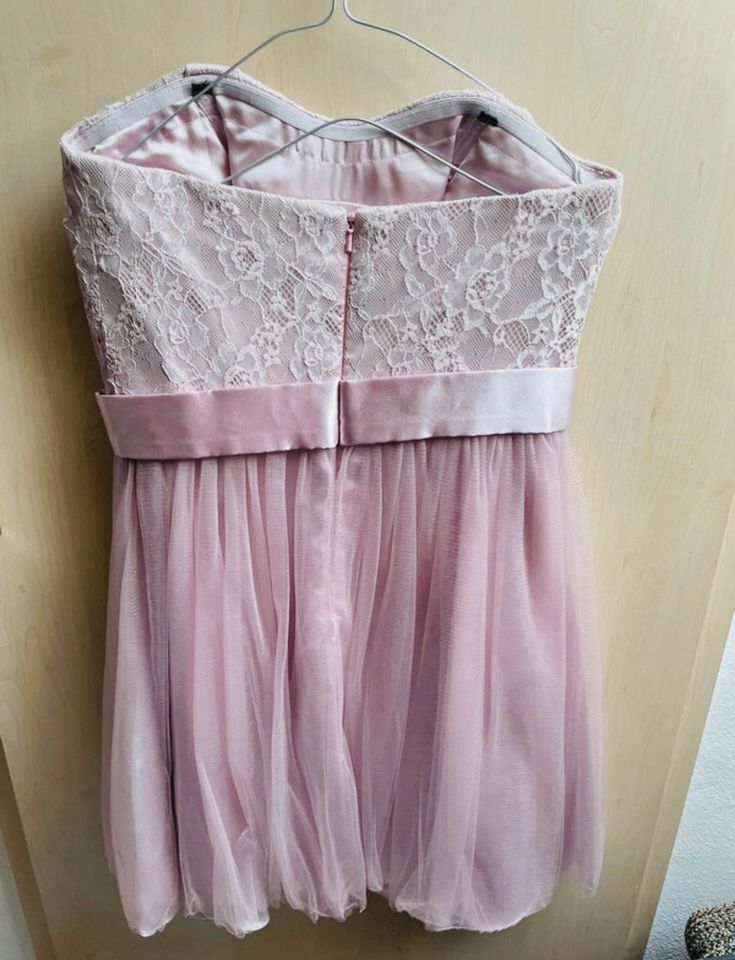 Abschlussballkleid | Rosa | S | Tüllkleid kurz | Abendkleid in Eslarn