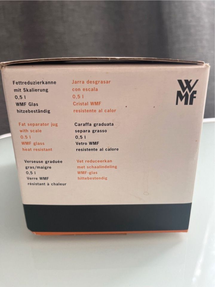 WMF Fettreduzierkanne aus hitzebeständigem Glas neu OVP in Niedersachsen -  Salzgitter | eBay Kleinanzeigen ist jetzt Kleinanzeigen