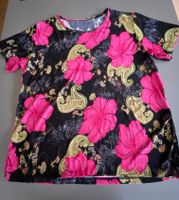 Leichtes Damen Kurz-Arm Sommer T-Shirt Floral Pink Blumen Gr. 46 Kr. München - Ismaning Vorschau