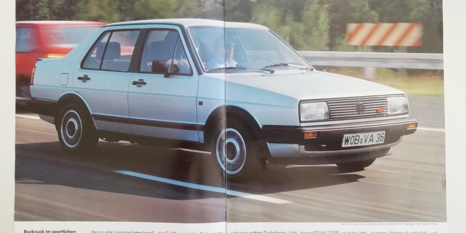 VW Jetta GT 1984 Prospekt 19E in Hamburg