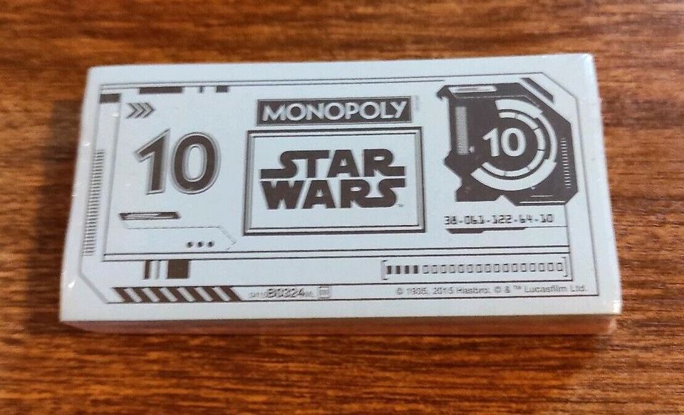 Monopoly Star Wars Ersatz Geld Money Darth Vader Spielgeld in Offstein