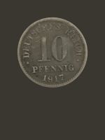 10 Pfennig 1917 ohne Münzzeichen zink,  VZ  Fehlprägung Hamburg-Mitte - Hamburg Wilhelmsburg Vorschau