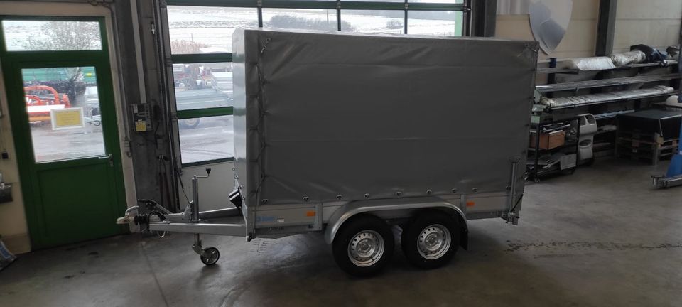 Hapert Tandem Tieflader 2700kg Azure L-2 3,00x1,50x1,80m Hochpl. in Bretzfeld