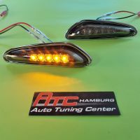 BMW E46 Limousine+ Touring LED Seitenblinker schwarz-Smoke-Chrom Kreis Ostholstein - Bad Schwartau Vorschau