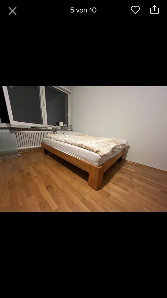 Bett mit Matratze und Lattenrost! in München