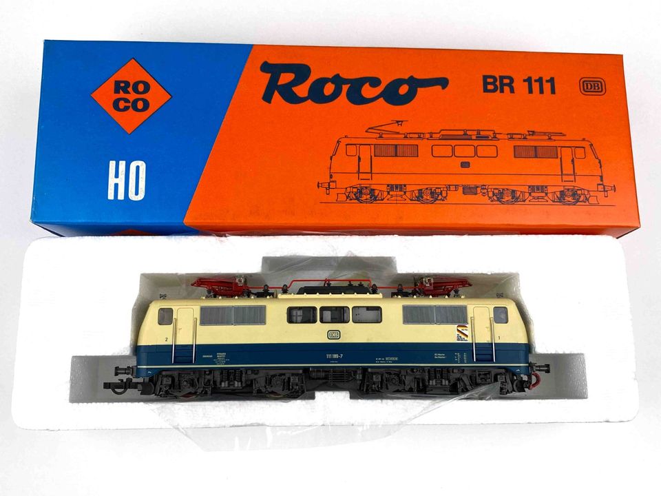 H0 DC ROCO 43413 - Elektrolokomotive BR 111 der DB in Wegberg