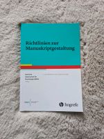 Richtlinien zur Manuskriptgestaltung (4. überarbeitete Auflage) Sachsen-Anhalt - Stendal Vorschau