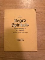 Negro Spirituals Arranged for Solo Voice by N.T.Burleigh Köln - Lindenthal Vorschau