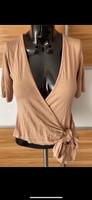 NA-KD Wickeltops Shirts Rost & beige Gr. 32 XXS Frühling Bayern - Kleinkahl Vorschau