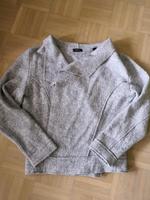 Tchibo 44 46 48 grau Wolle Blazer Jacke Biker Viskose Strickjacke Baden-Württemberg - Igersheim Vorschau