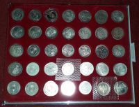 71 x 5DM Münzen verschiedene Jahrgänge, teils in Folie 355 DM Thüringen - Pössneck Vorschau