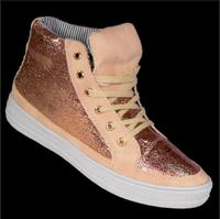 High Top Damen Sneaker Rosa Glitzer Bayern - Salzweg Vorschau