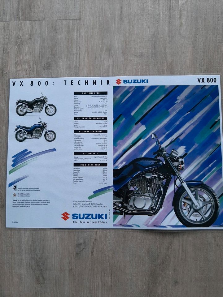 Suzuki VX800 Datenblätter in Hoyerswerda