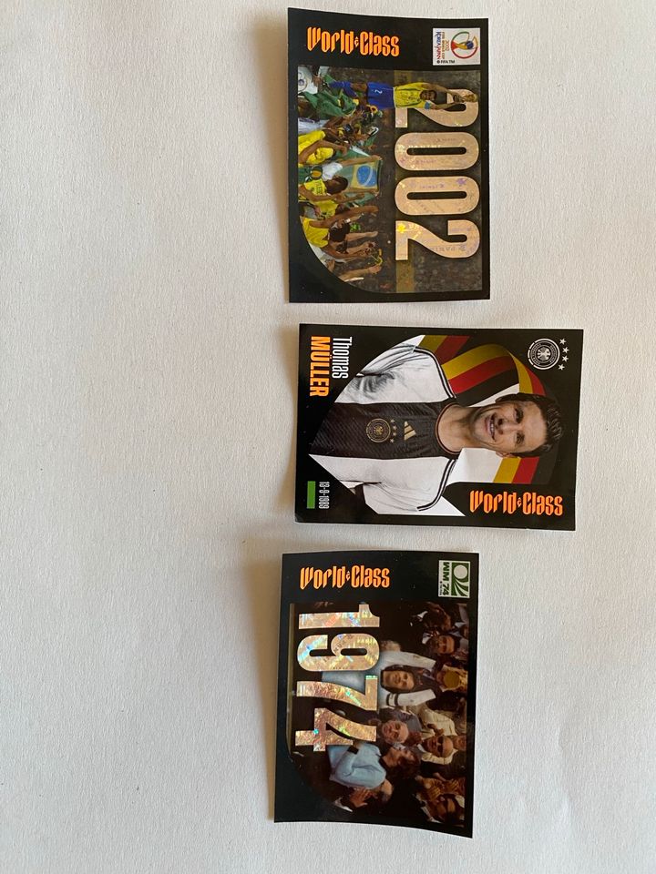 Panini und Topps-Karten in Petting