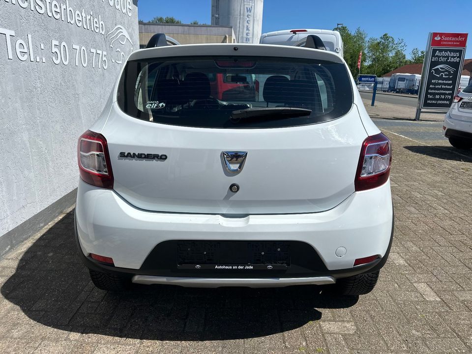 Dacia Sandero Stepway Ambiance 1.Hand*HU/AUneu*12M. Gewährei in Wilhelmshaven