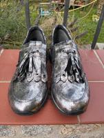 Tamaris Sneaker Halbschuh Neu Silber/Schwarz Brandenburg - Nauen Vorschau