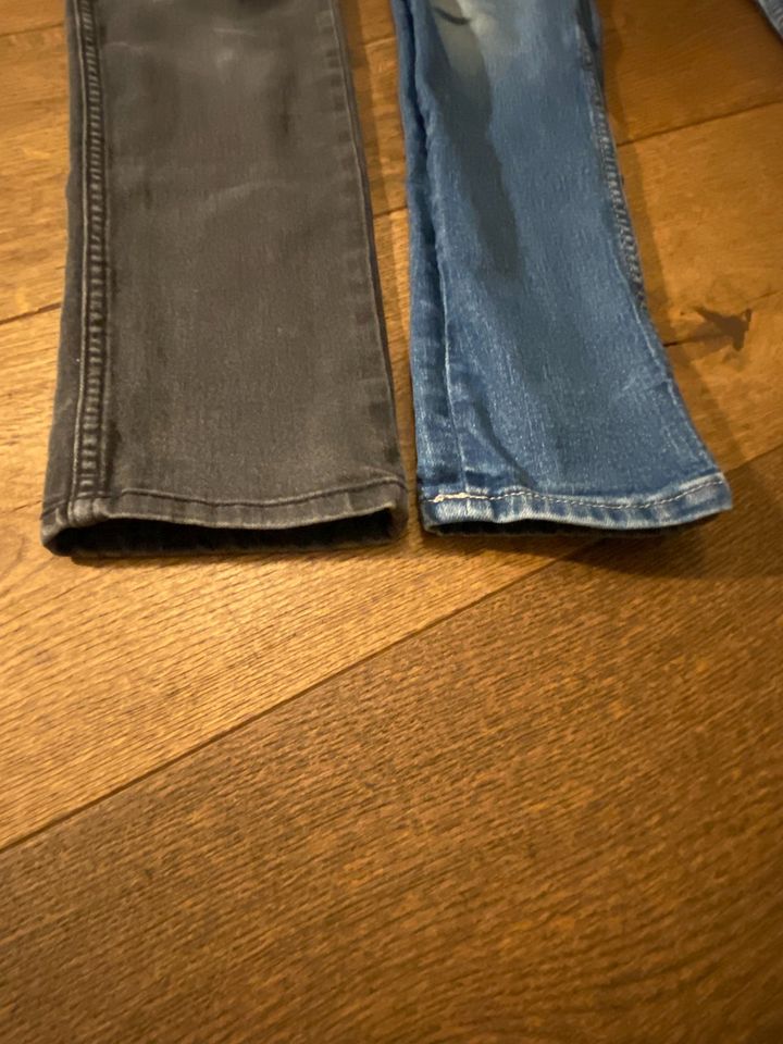Jeans x2 von H&M Skinny fit & Denim / Größe 152 / verstellbar in Bergisch Gladbach