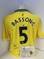 Norwich City Trikot Sebastien Bassong signiert COA England XL Nordrhein-Westfalen - Lünen Vorschau