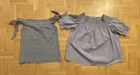 2 Oberteile/Tops/T-Shirts, gestreift, Gr. S, Mango/Bershka Bonn - Hardtberg Vorschau