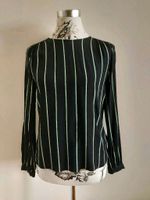 Schwarze Bluse von H&M mit Streifen - Gr. 36 Berlin - Charlottenburg Vorschau