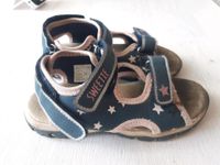 Sandalen, Sandaletten 29 mit Klett, blau rosa Berlin - Köpenick Vorschau