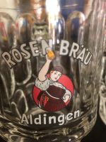 Rosenbräu Aldingen Biergläser Baden-Württemberg - Spaichingen Vorschau