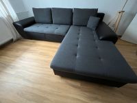 Schwarze Schlafcouch, L-Form, 2,70m x 1,90m Baden-Württemberg - Mannheim Vorschau