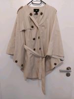 H&M Poncho Jacke Gr. S beige creme hellbraun mit Gürtel, Taschen München - Ramersdorf-Perlach Vorschau