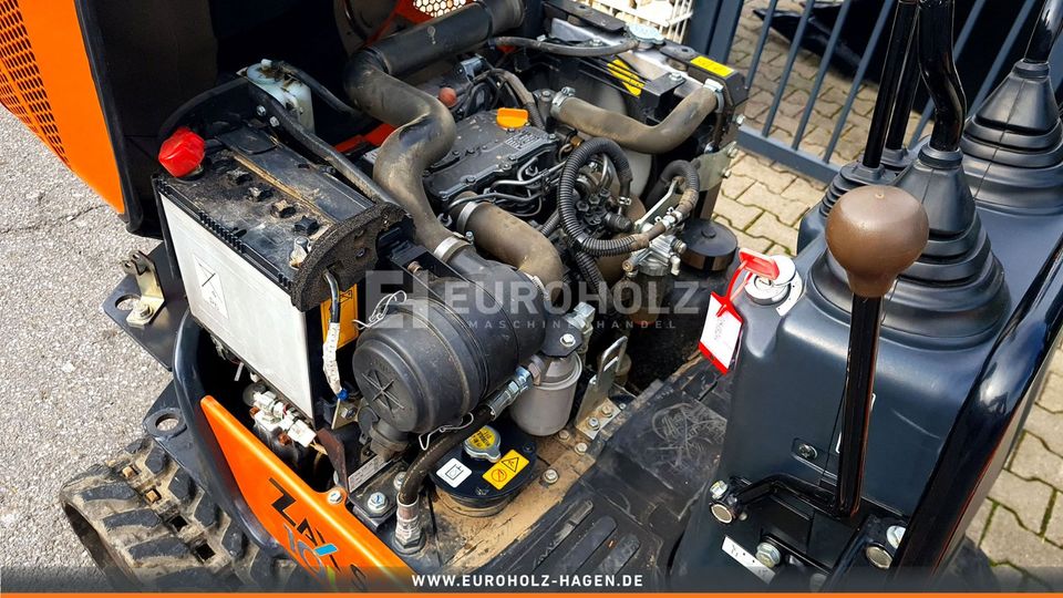 Minibagger Hitachi ZX 10U – 2 YSR MS01 nur 466 Bh 1110 Kg in Hagen