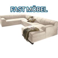 NEU! Wohnlandschaft Falk ! Sofa Creme ! Bettfunktion Microfaser Nordrhein-Westfalen - Löhne Vorschau