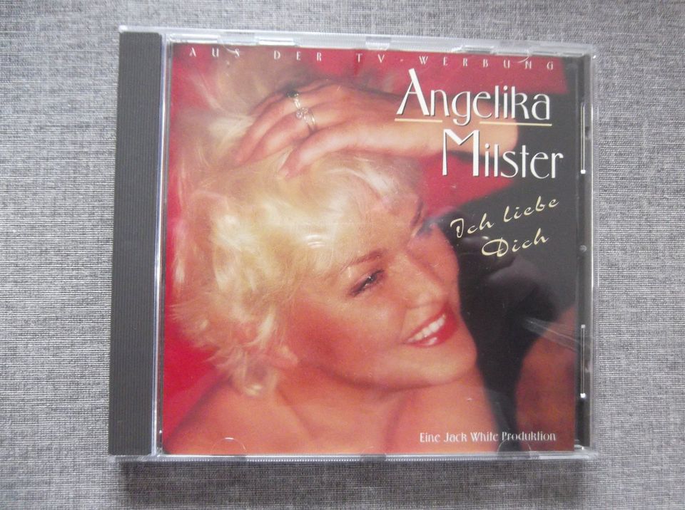 ANGELIKA MILSTER "Ich liebe Dich" - CD von 1995 - in Duderstadt