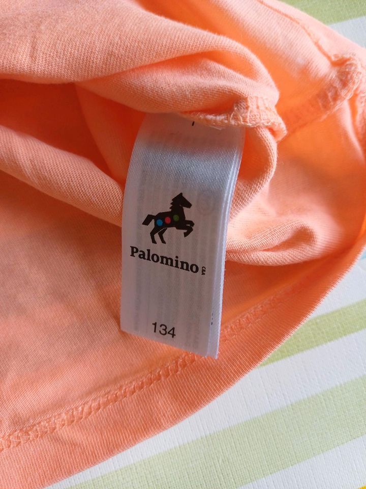 PALOMINO Top Shirt 134 Tukan orange Pailletten in Bornheim