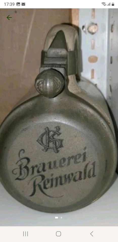 Alte Brauerei-Bierkrüge,  Schwanenbräu Buttenheim gesucht in Pettstadt