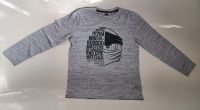 Kinder Langarmshirt Shirt Pullover Gr.146 152 Ninja grau meliert Dresden - Blasewitz Vorschau