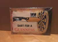 Blechschild Dart for a Guinness für Sammlung Deko Bar Garage Niedersachsen - Oldenburg Vorschau