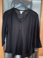 H&m Shirt Bluse schwarz Gr. L Bayern - Langweid am Lech Vorschau