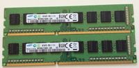 2x4GB PC3L DDR3 non-ECC IRx8 Samsung 12800U 1600 PC Speicher Hessen - Hanau Vorschau
