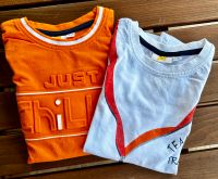 2 T-Shirts von Kids • 122/128 • weiß/orange • Baumwolle • NEUw Baden-Württemberg - Aulendorf Vorschau