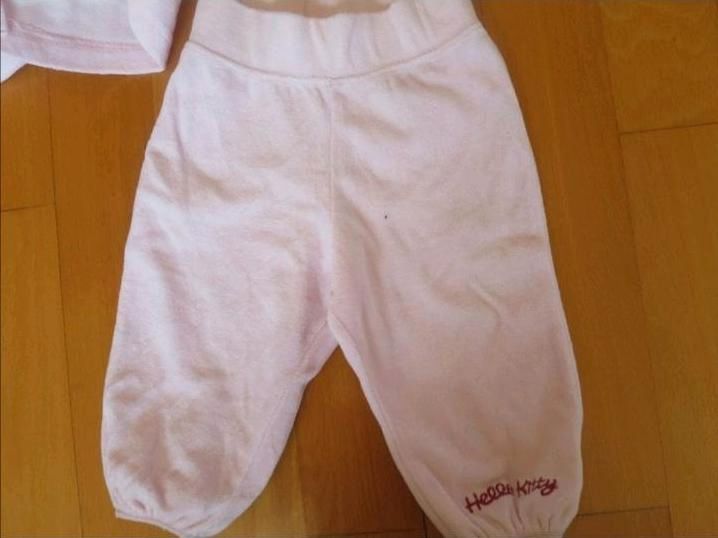 Hello Kitty Hoodie Nickianzug Hausanzug Nickihose Jacke Gr. 74 in Aindling