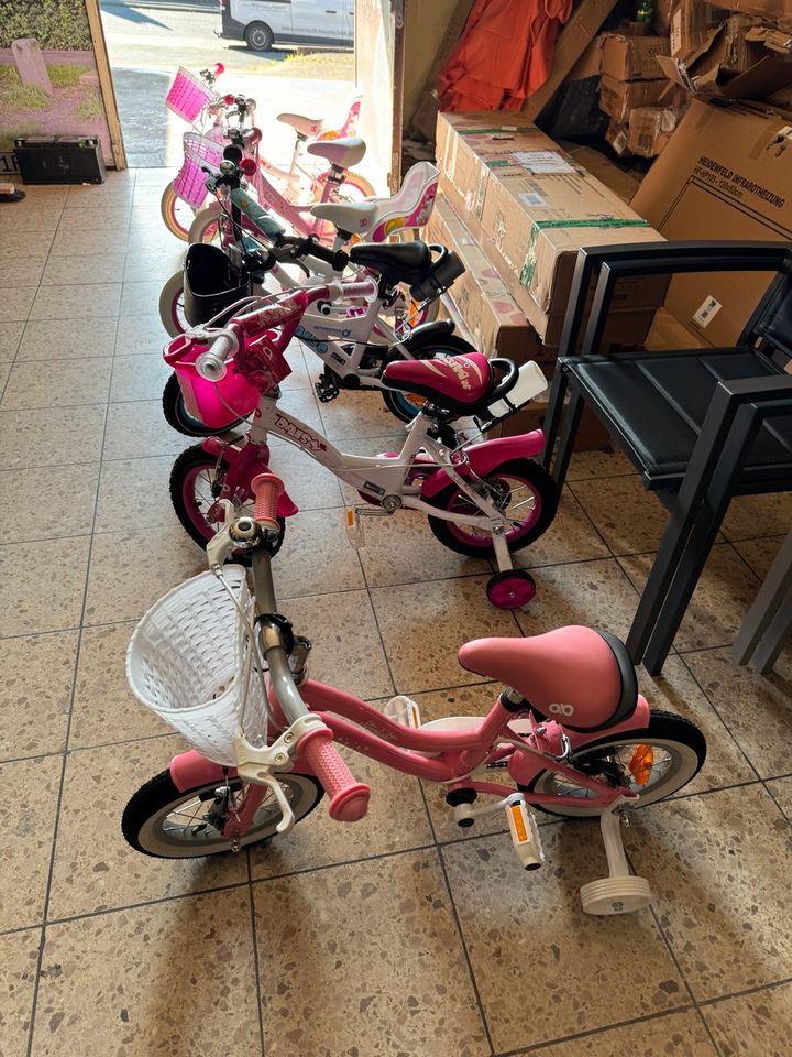 Kinderfahrrad Unicorn 12 Zoll, Pink, Einhorn-Design, in Kassel