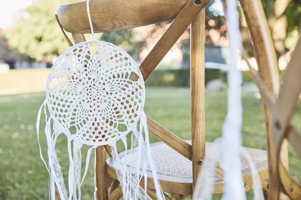 Verleih - Crossback - Provence - Stuhl - Hochzeit Vintage mieten in Borgholzhausen