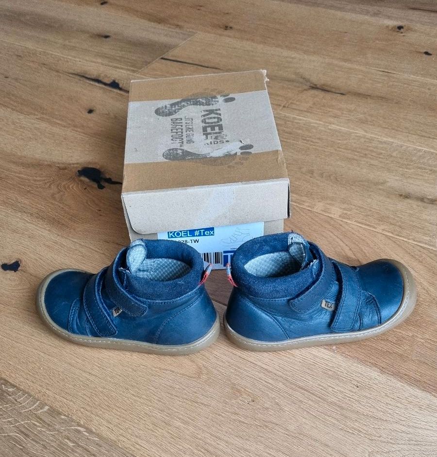 Koel Barfußschuhe 27, blau in Schweitenkirchen