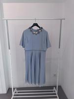 Abendkleid (Midi) blau 46 Nordrhein-Westfalen - Neuenkirchen Vorschau