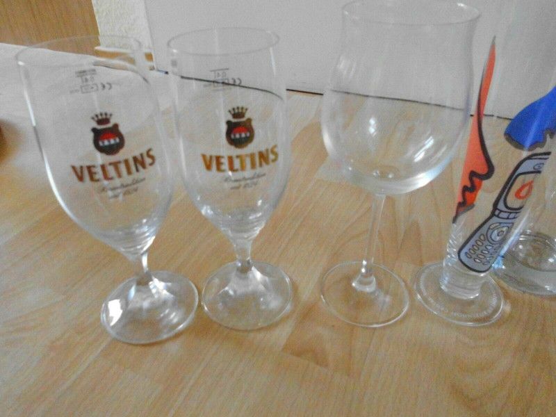 Trinkglas 9 versch. Ritzenhoff, Veltins, Wicküler, Weizen ** in Grevenbroich