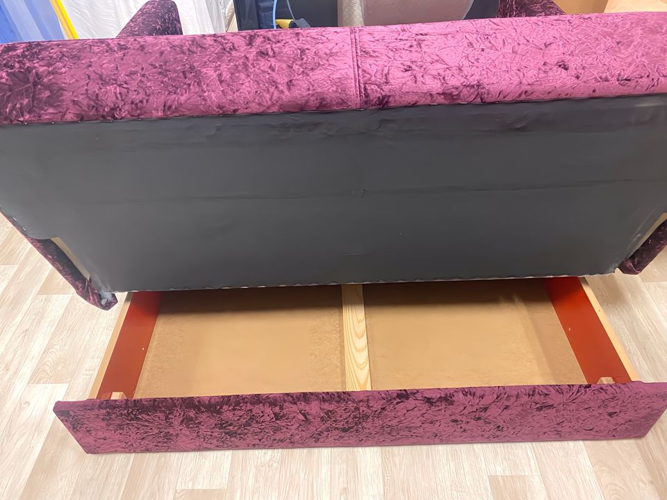 Neues Doppel Bett Sofa in Bautzen