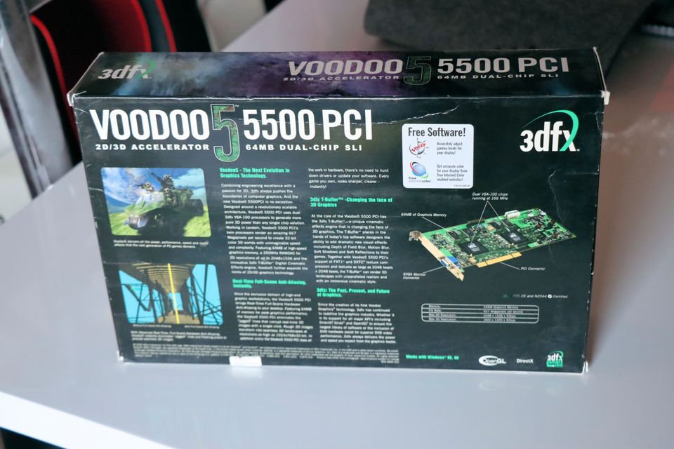 3Dfx Vodoo5 5500 PCI in Hanau