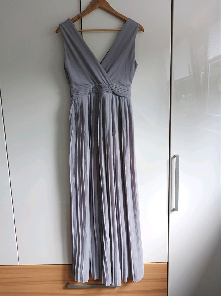 Abendkleid TFNC Gr.34 taupe lang in Schwalmtal