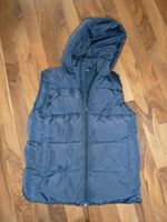 Gr. 140 blaue ärmellose Steppjacke Bayern - Augsburg Vorschau