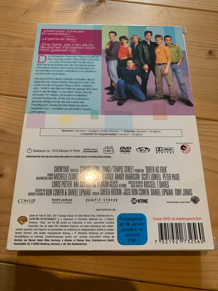 „Queer as Folk“, 1. Staffel, DVD in Riede